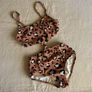Fun Leopard Print Swimsuit